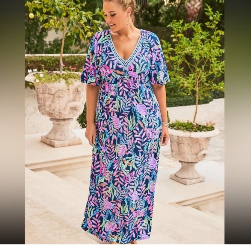 Lilly Pulitzer Manuela v neck dress